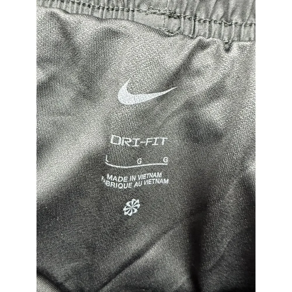 Nike Dri-FIT Women’s Running Shorts Black White Lined Size Large NWT